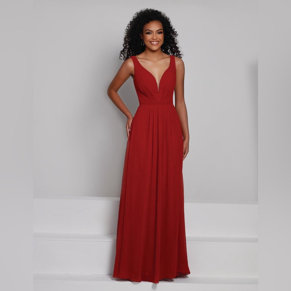 Kanali K Bridesmaid Dress - Cranberry Sz 14